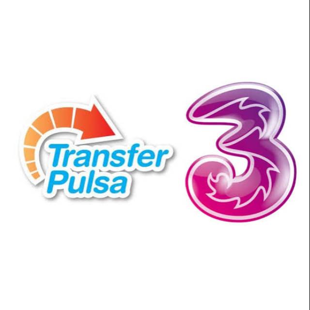 Pulsa transfer Tri 200 ribu, 1 juta