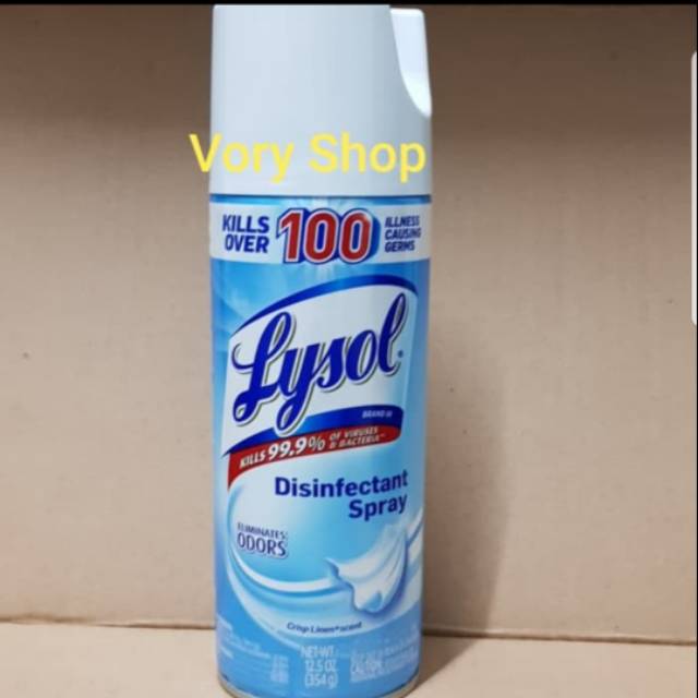 Lysol Disinfectant spray crisp linen 354g