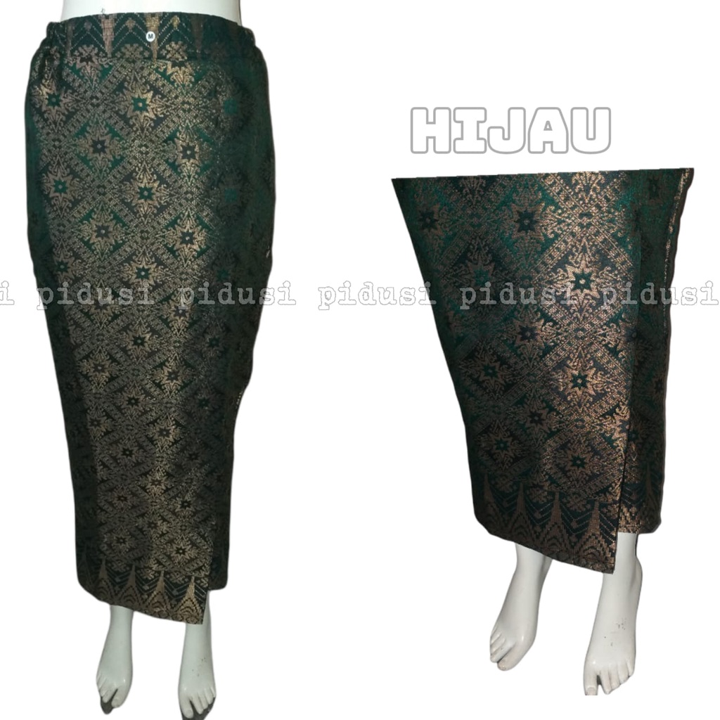 ROK SPAN MOTIF SONGKET / ROK SPAN / ROK WISUDA / ROK PESTA / ROK SONGKET FORMAL