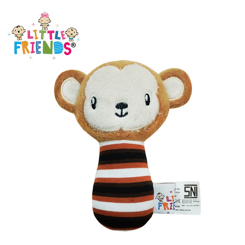 Little Friends Rattle Stick LFR2050 LFR2060 LFR2070 LFR2011 LFR2031 / Rattle Mainan Bayi (Tersedia varian karakter dan warna)