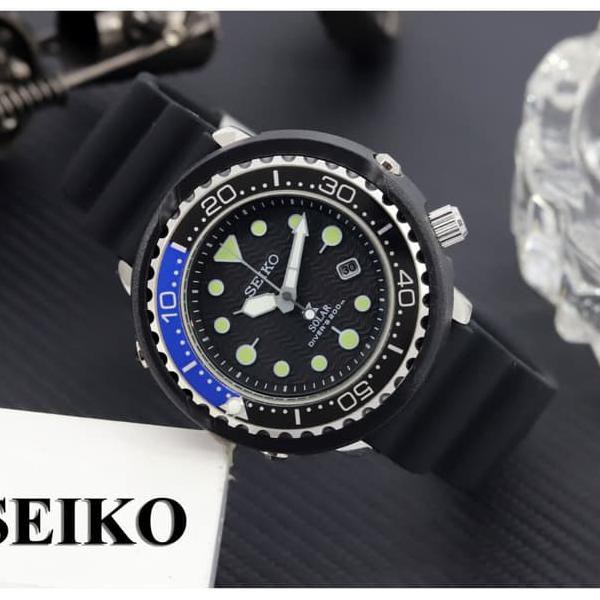 Jam Tangan Seiko SNE499P1 Prospex PADI Solar Divers Premium @2 Warna unisex