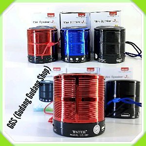 SPEAKER MINI MUSIC BLUETOOTH WS 887   MUSIC BOX   USB SD TR CARD   RADIO FM   PORTABLE AUDIO PLAYER