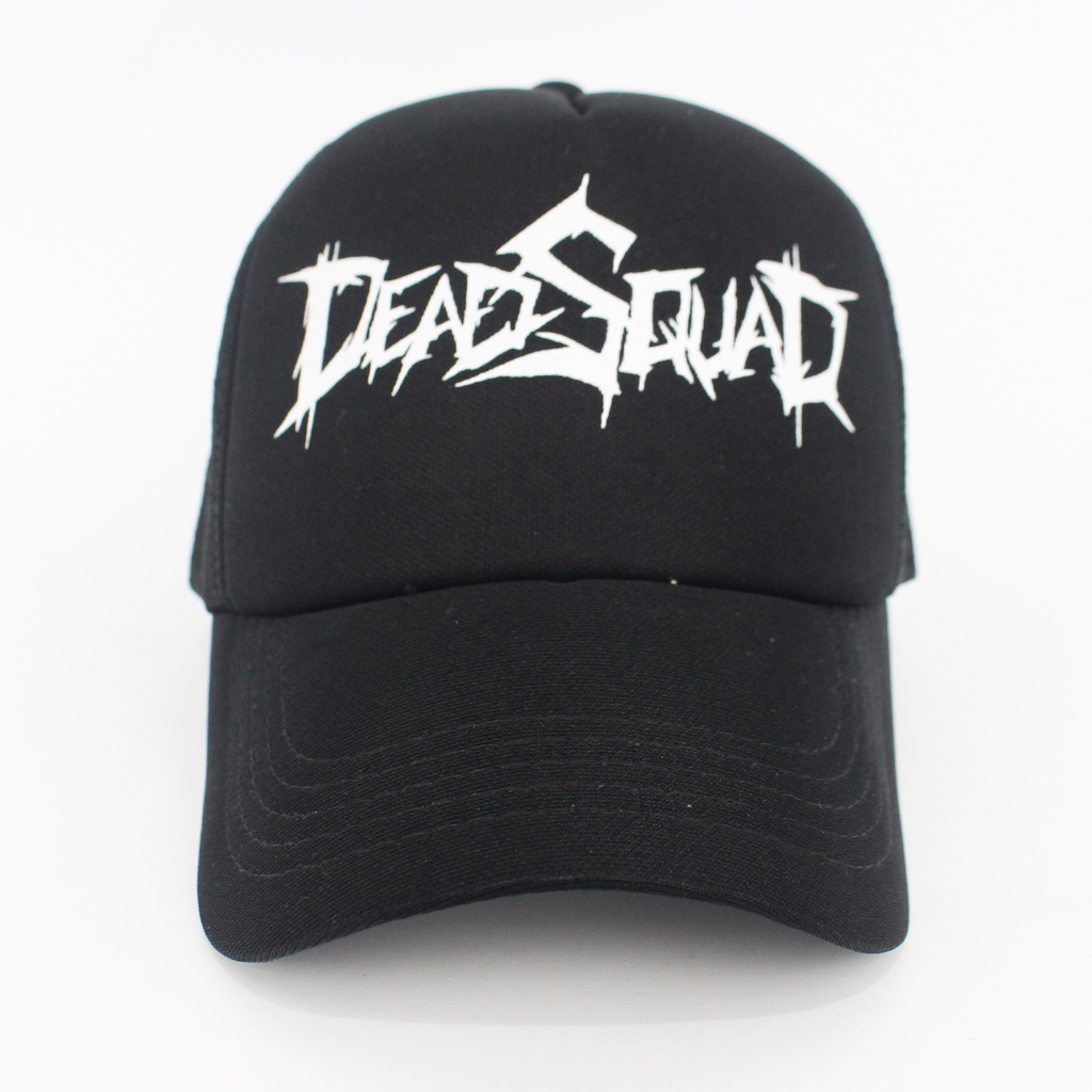 TOPI MUSIK UNDERGROUND - TOPI MUSIK DEADSQUAD 02 - SNAP BACK MUSIK - TOPI PRIA - SNAP BACK PRIA - TRUCKER PRIA - MUSIK JERUJI - HELLPRINT - SERINGAI