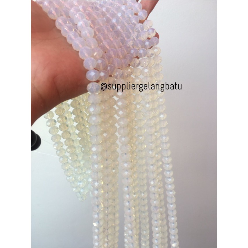 Crystal Ceko kilap 10mm barjad api moonstone opalite bahan perhiasan aksesoris supplier grosir craft