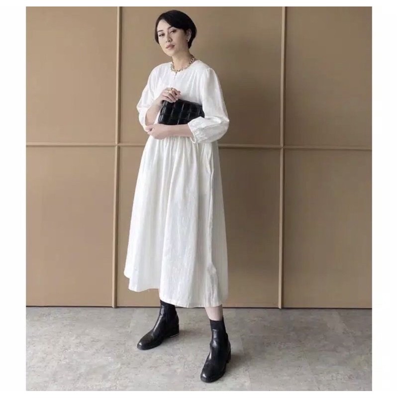 NEW GHIA DRESS TRICK AND TRICKY - White