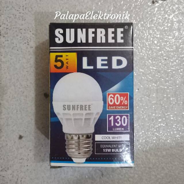 Lampu LED Bestram /  Sunfree 5w