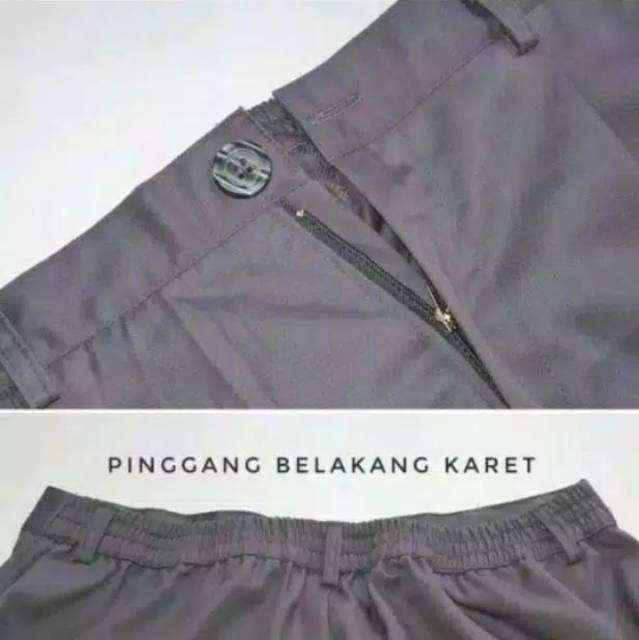 Celana Baggy Pants Wanita Premium Size M L XL
