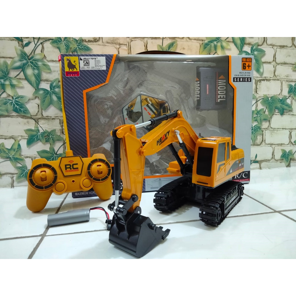 Mainan RC Excavator Sedang Model Contruction Mainan RC Beko Anak 689-803