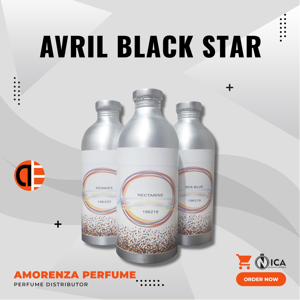 Bibit Parfum Murni AVRIL BLACK STAR - VIOLE Nica Fragrance 500ml Segel Pabrik