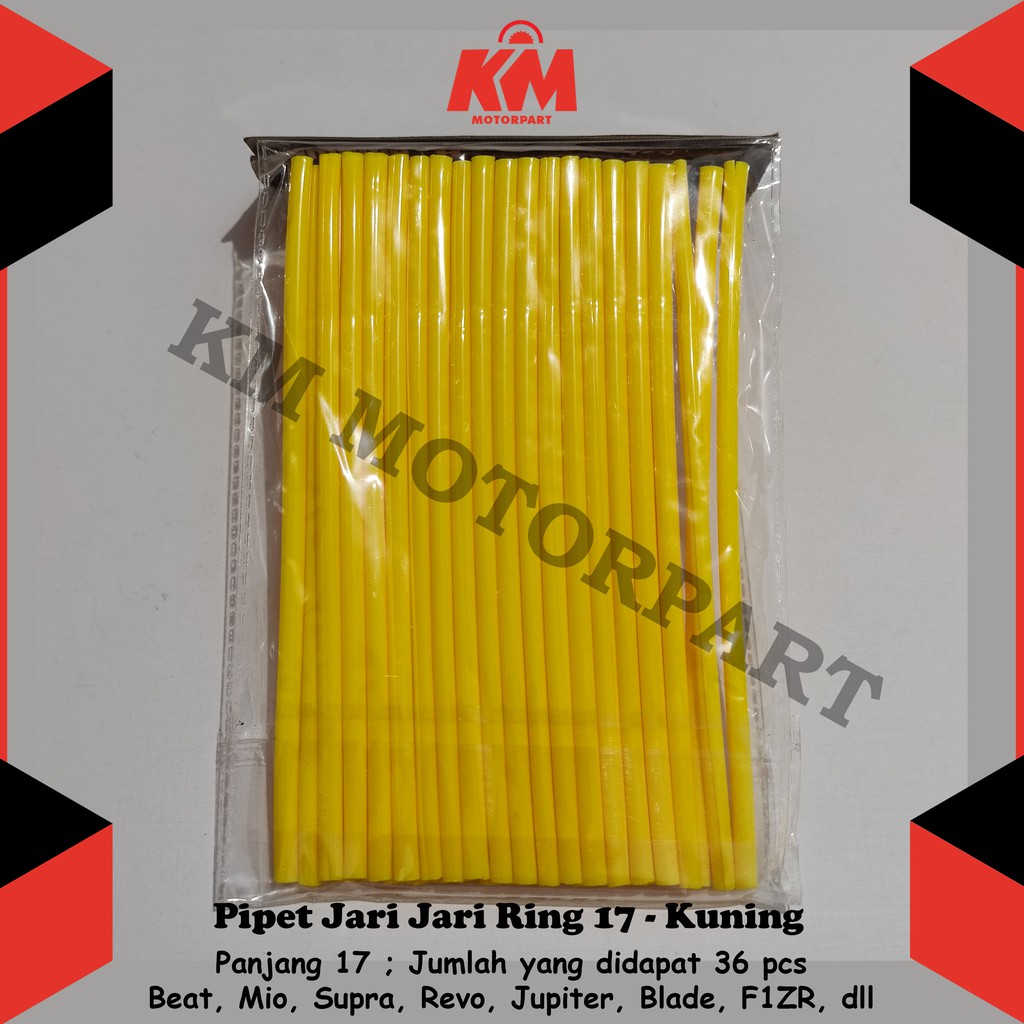 Pipet Jari Ring 17 Motor dan Sepeda Sedotan isi 36 pcs untuk Beat Mio Nex Scoopy Vario Xride dll