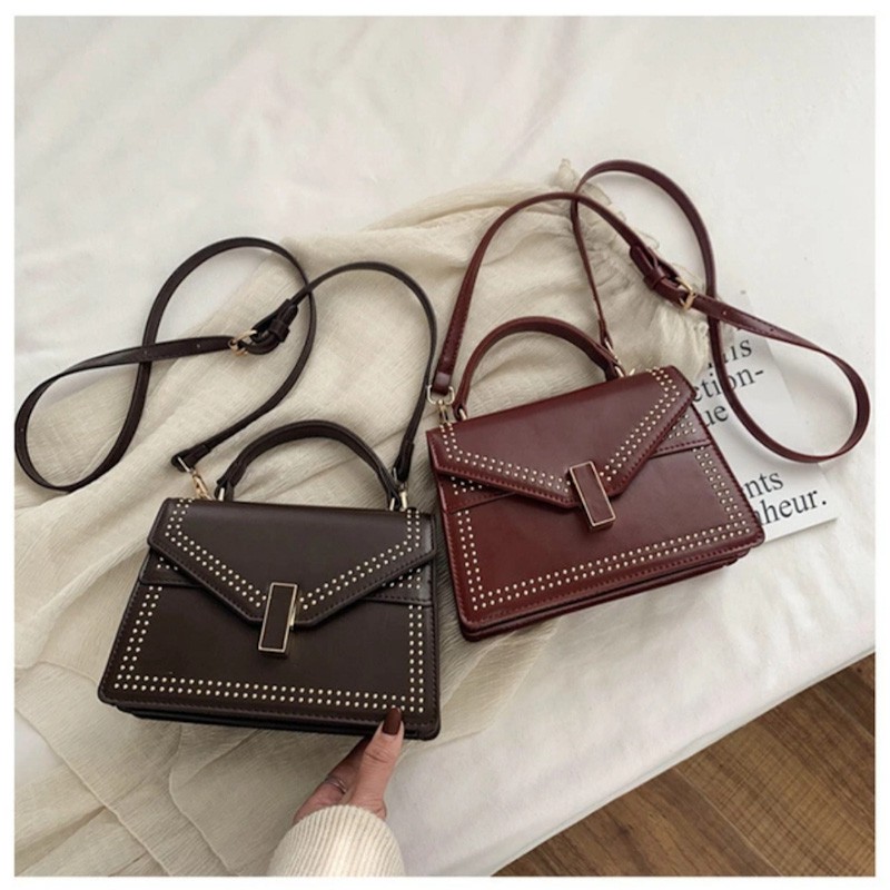 ready cod tas selempang wanita handbag sling bag cewek import murah kulit pu