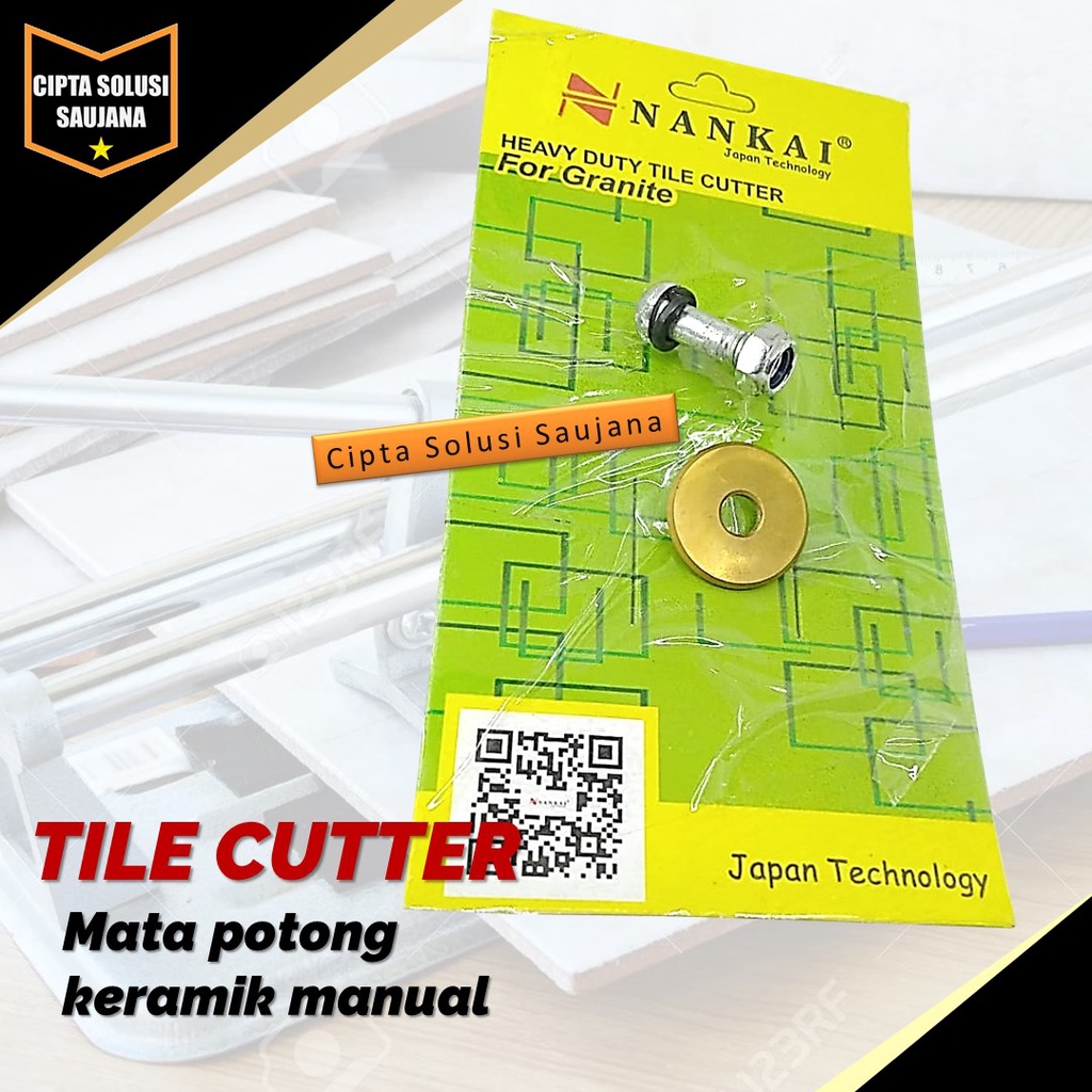 NANKAI MATA PISAU POTONG KERAMIK GRANIT DORONG SORONG MANUAL TIPE GS ALAT POTONG TEKEL TILE CUTTER