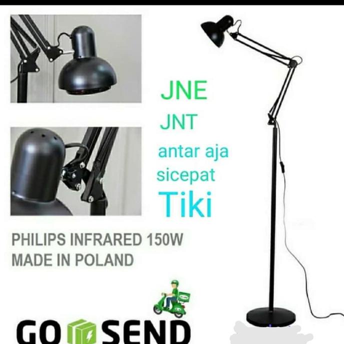 lampu fisioterapi infrared philips + dudukan lampu stand