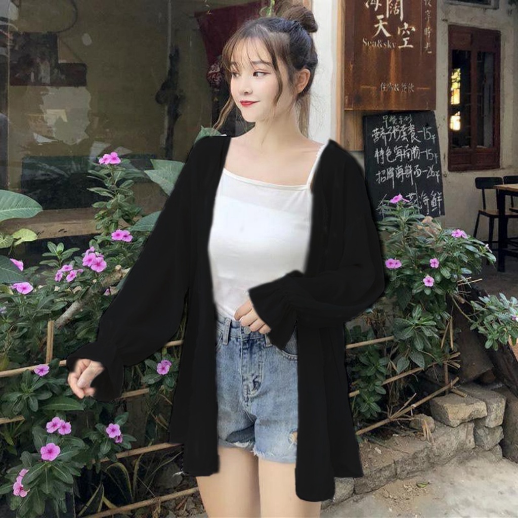 Toply shop COD Outer  yeolla korean style