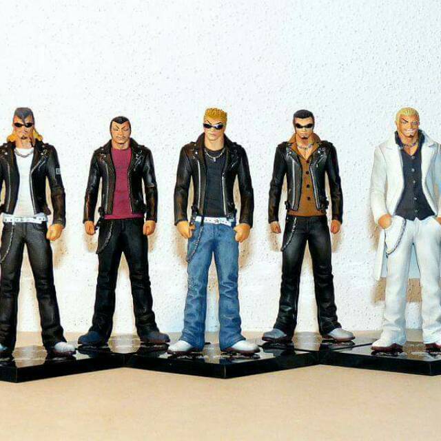 action figure crows zero 6th set