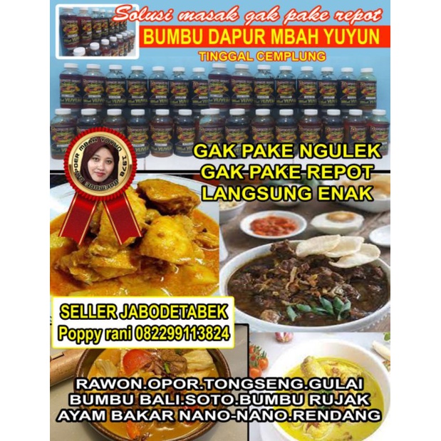 

TERMURAH!!! Bumbu Instan Siap Saji | Bumbu Mbah Yuyun