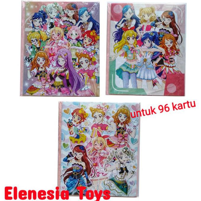 Album Kartu Aikatsu Sedang - Binder Kartu Aikatsu Tanggung