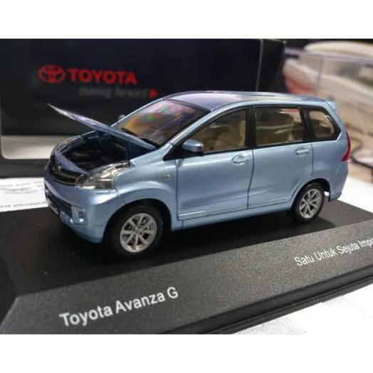 Diecast miniatur mobil toyota avanza type G original auto2000