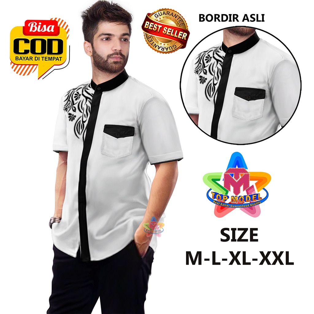 ATASAN KOKO Bordir Asli PRIA ABG DEWASA MUSLIM Sks 00033 BISA COD Dan Gratis Ongkir PAKISTAN Terbaru Baju Termurah dan Terlaris Koko Lebaran Terbaru 2022 koko Ngaji Koko Sholat Koko Terbaru Koko Modern Islami Koko Terbaru Paling Murah Koko ABG Gaul Viral