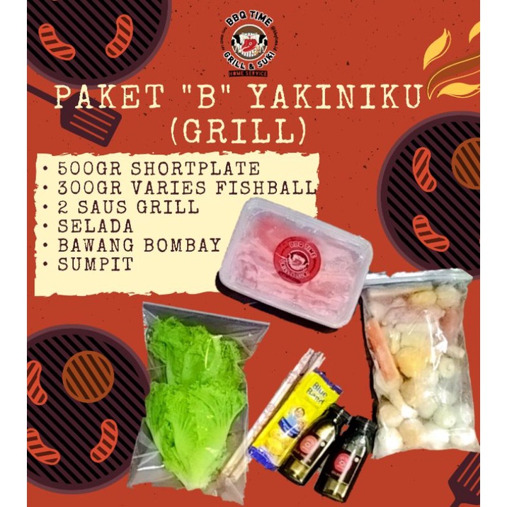 

Paket "B" Yakiniki (grill)
