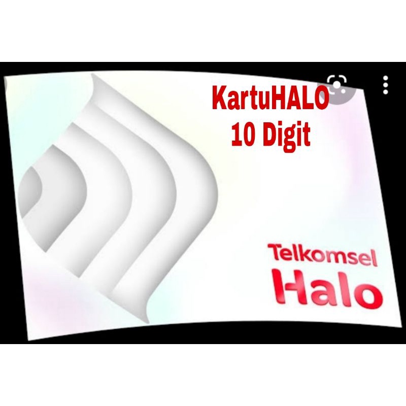 KARTU HALO 10 11 12 DIGIT