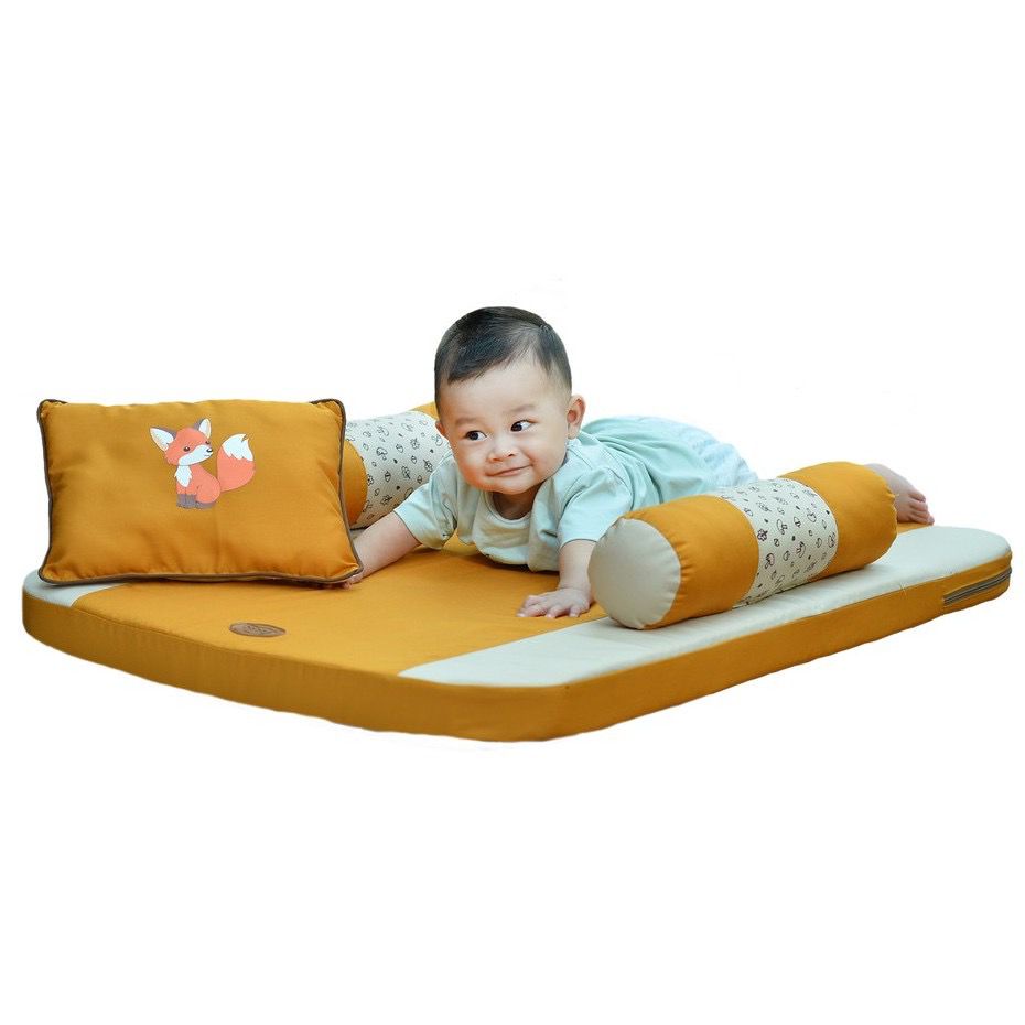 Dialogue Baby Kasur Bayi + Play Mat Dan Kelambu Tenda Baby Foxie Series DGK9114