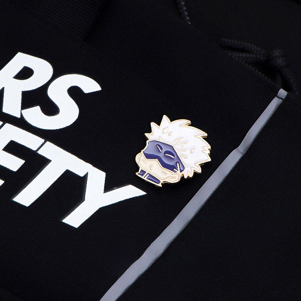 Mxbeauty Jujutsu Kaisen Ransel Perhiasan Jaket Pin Logam Bros Pakaian Dekorasi Lencana Pin Enamel Bros