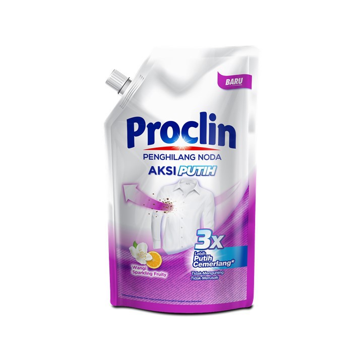 Proclin Aksi Putih Pouch 400 ml