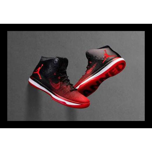 100% TERJAMIN SEPATU BASKET AIR JORDAN 31 XXXI BANNED 100% TERJAMIN