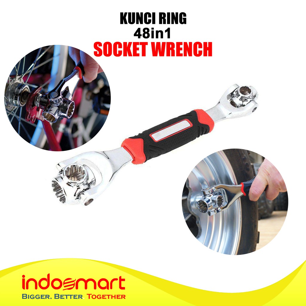Kunci Ring WELLBORN Socket Wrench 48 in 1
