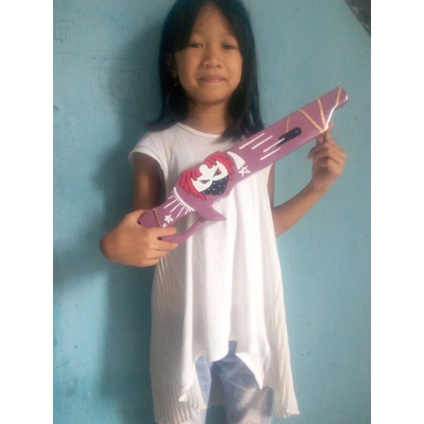 Senjata mainan anak skin ff Shotgun Badut