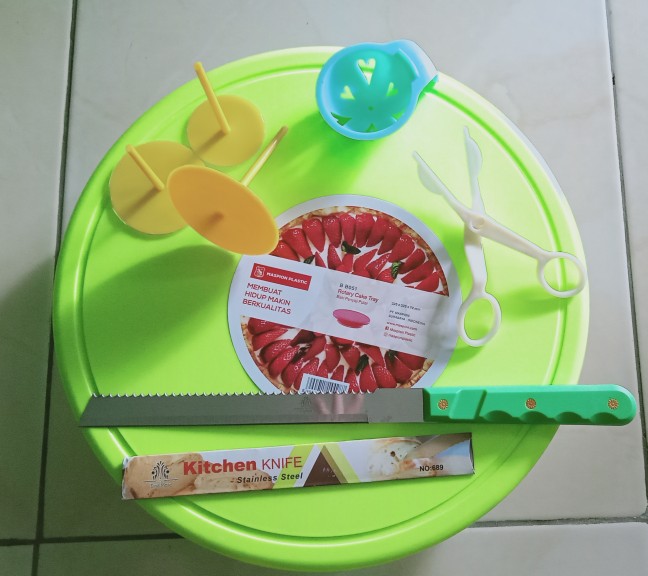 Pisau Roti Dua Sisi Pisau Potong Cake