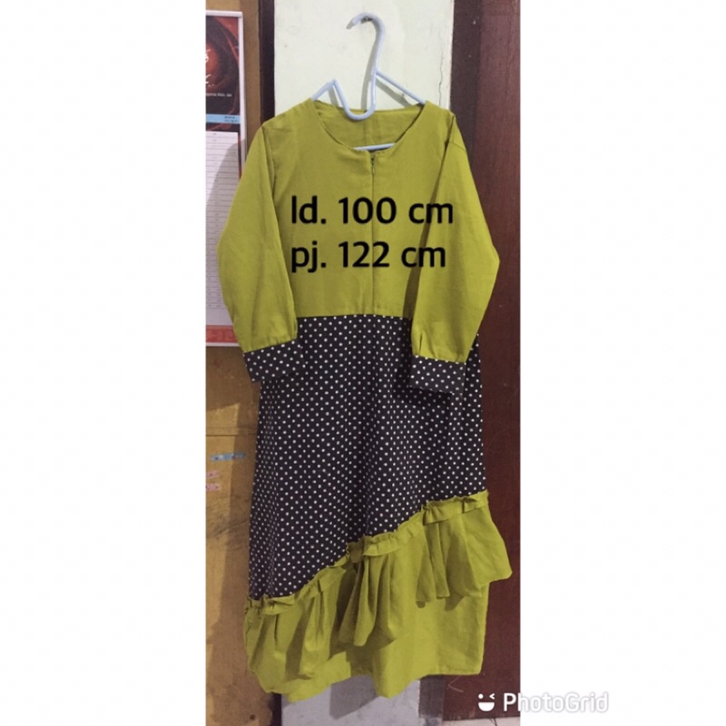 gamis syari preloved