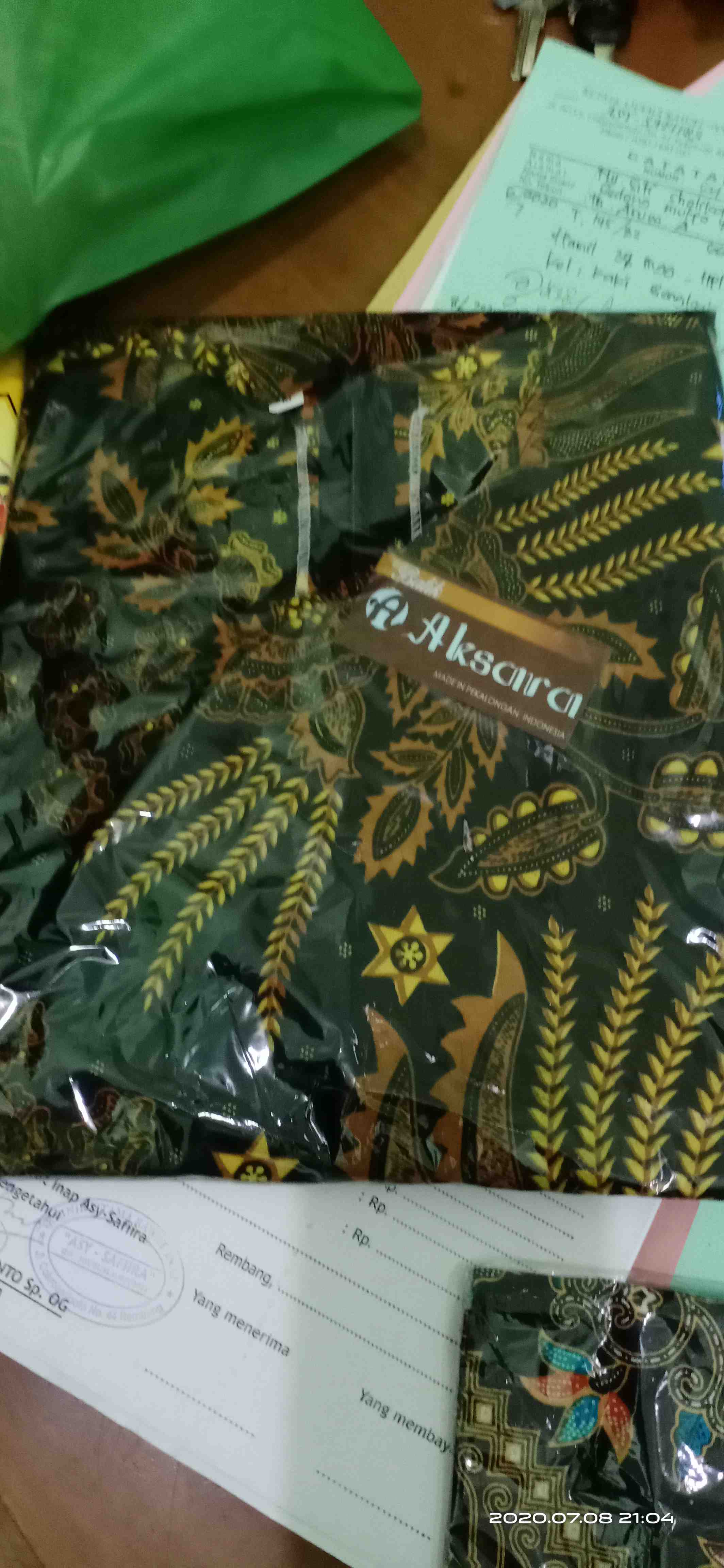 [ Terbaru ] Atasan Batik Wanita Kerja Kantor Ori Shabirah Batiksolo Blouse Blusebatik Batikmodern Xl