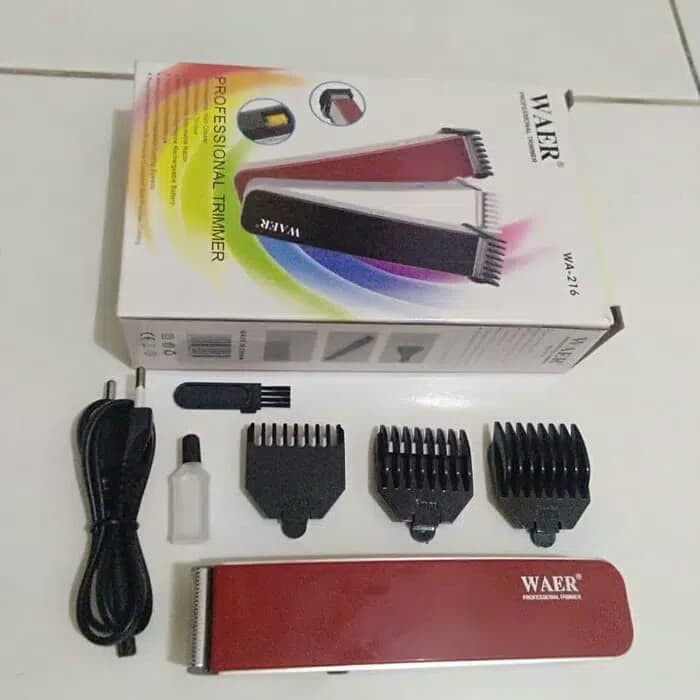 ALAT CUKUR CAS CHARGER BATTERY HAIR CLIPPER WA-216 ORIGINAL WAER