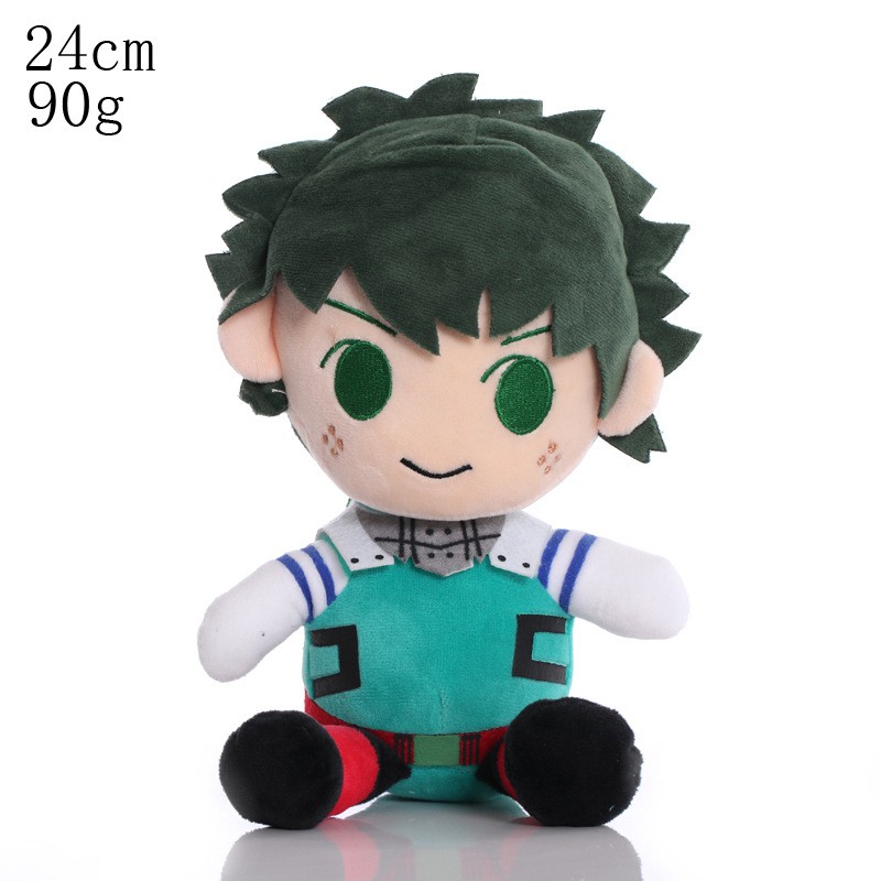 &lt; Available &gt; 4pcs/set Anime My Hero Academia Stuffed Toys Azawa Shouta Eraser·Head Midoriya Izuku Dolls