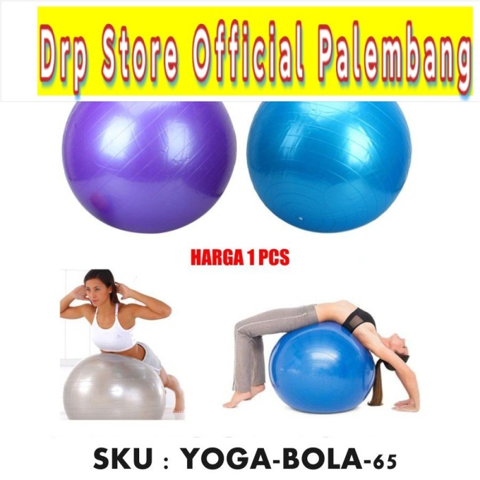 Bola Yoga yogaball gymball gym ball senam 55 cm