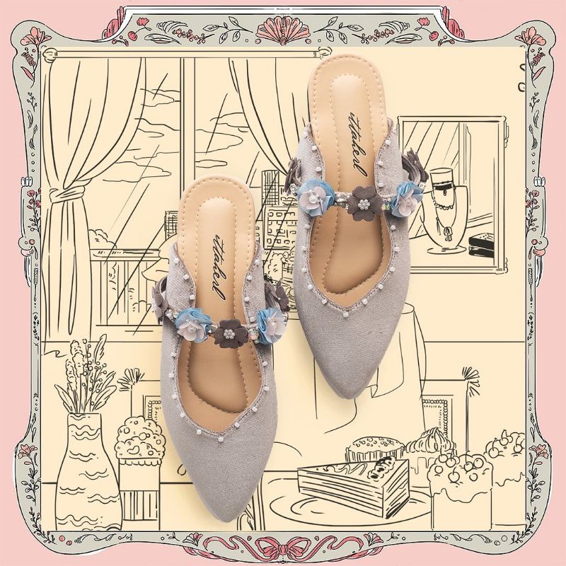 Ittaherl Halsey Bloom Gris 38