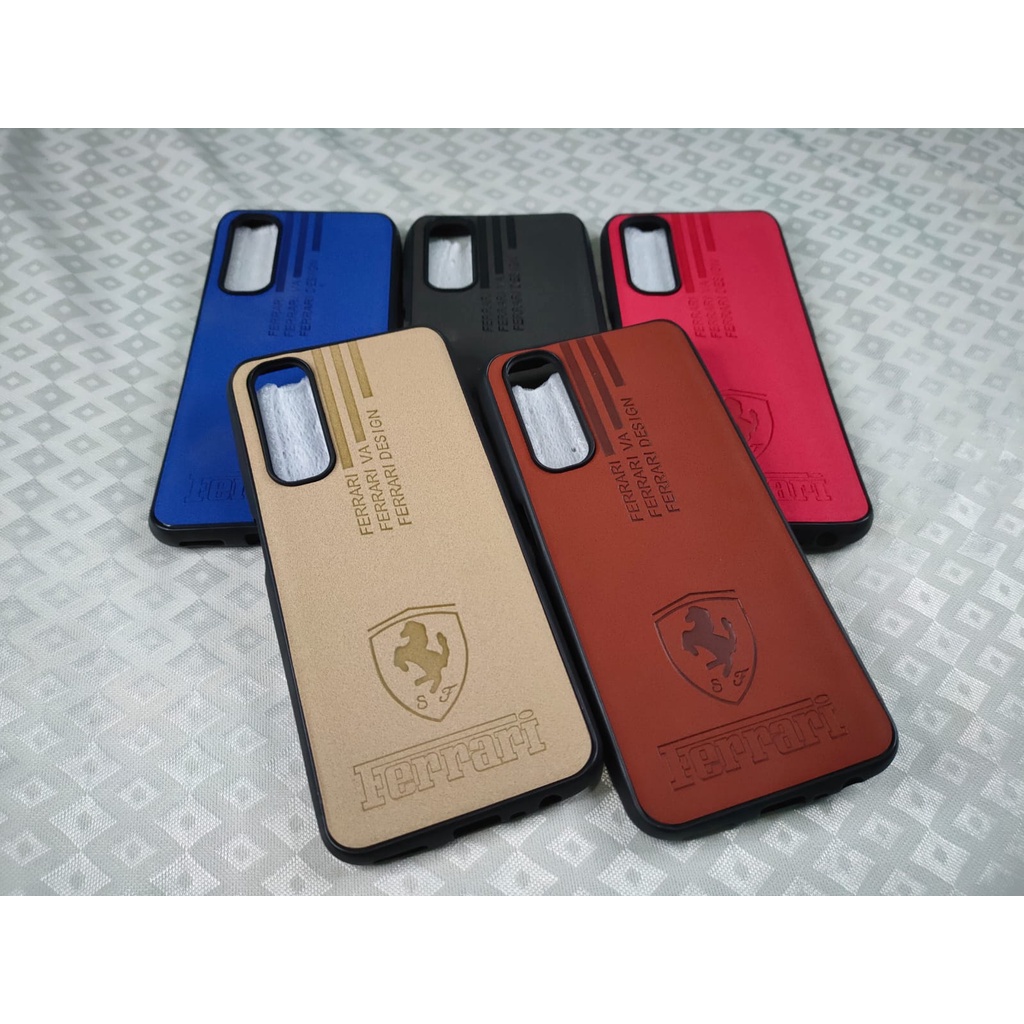 CASE KARAKTER FERRARI KULIT REALME 7 PRO