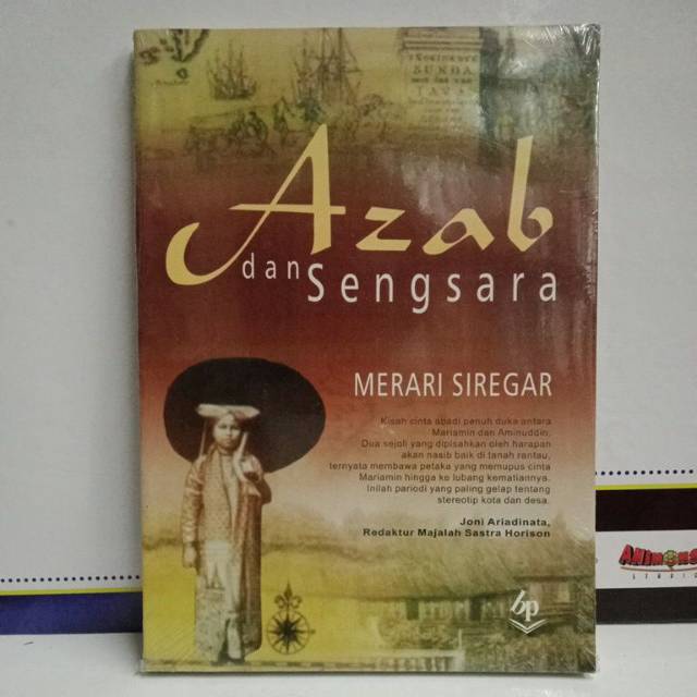 Novel Sastra Azab Dan Sengsara Merari Siregar Shopee Indonesia