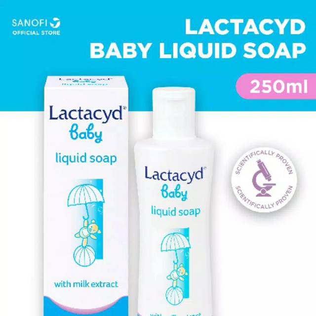 Lactacyd sabun bayi 250ml /liquid skin care