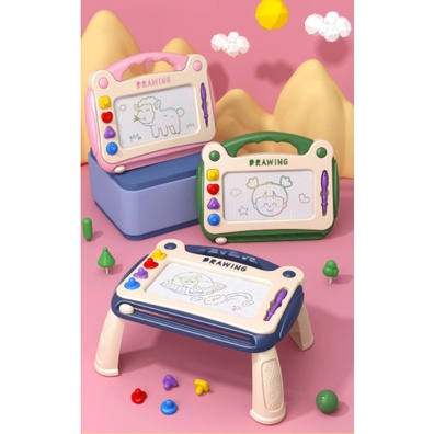 Drawing Board Meja menulis menggambar anak papan magnet bisa di hapus