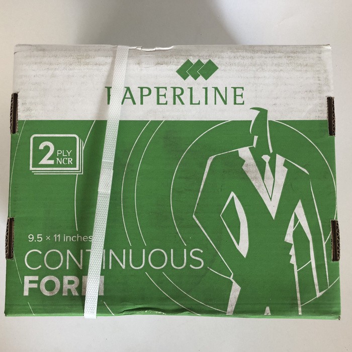 Kertas Computer CF 2 Ply NCR PRS 9.5x11 Inch 2000 Lembar (PM) PAPERLINE