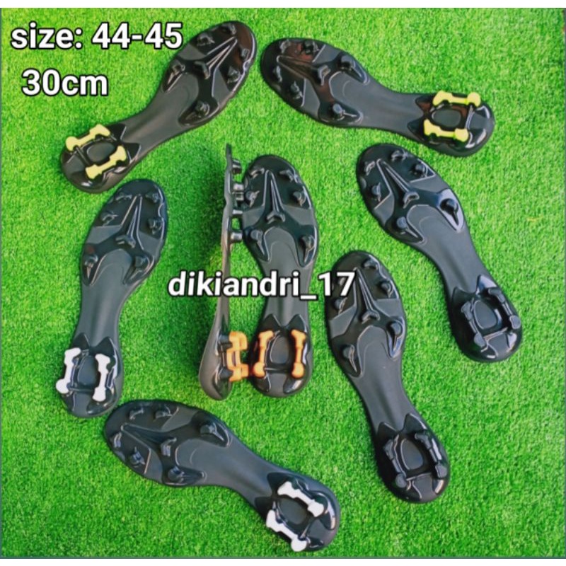 OUTSOLE SOL SEPATU BOLA JUMBO HITAM (44# 30CM)
