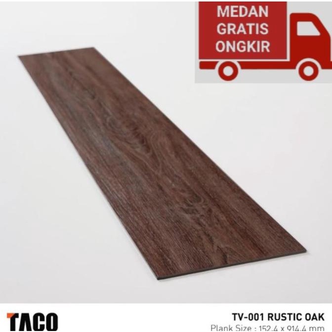 :::::::] Taco Vinyl Lantai Kayu - 3mm