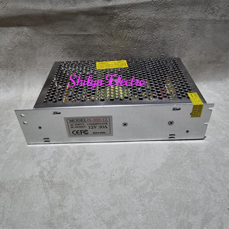 POWER SUPPLY 12V 30A