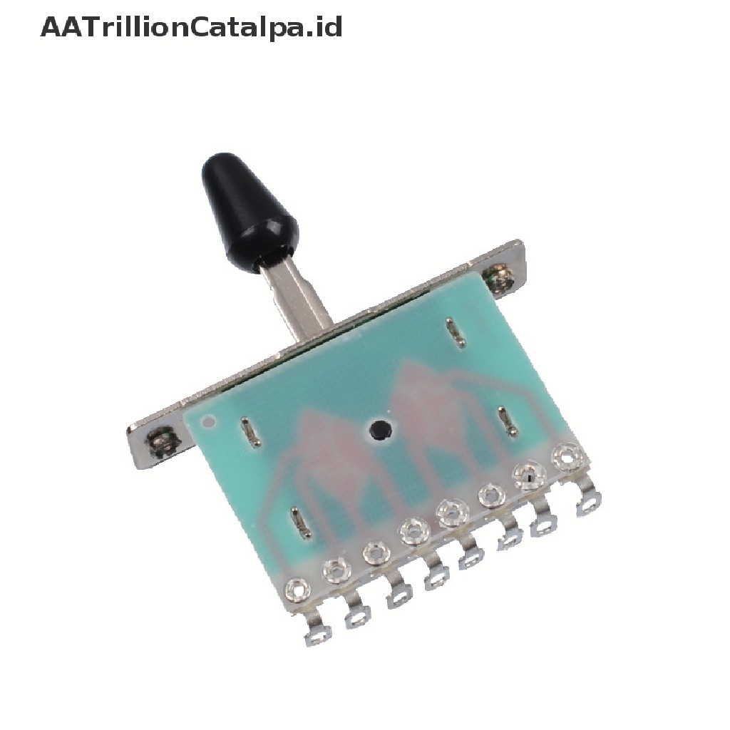 Aatrillioncatalpa Switch Pickup Selector 5 Arah Dengan Knob Untuk Gitar Elektrik Fender Stratocaster