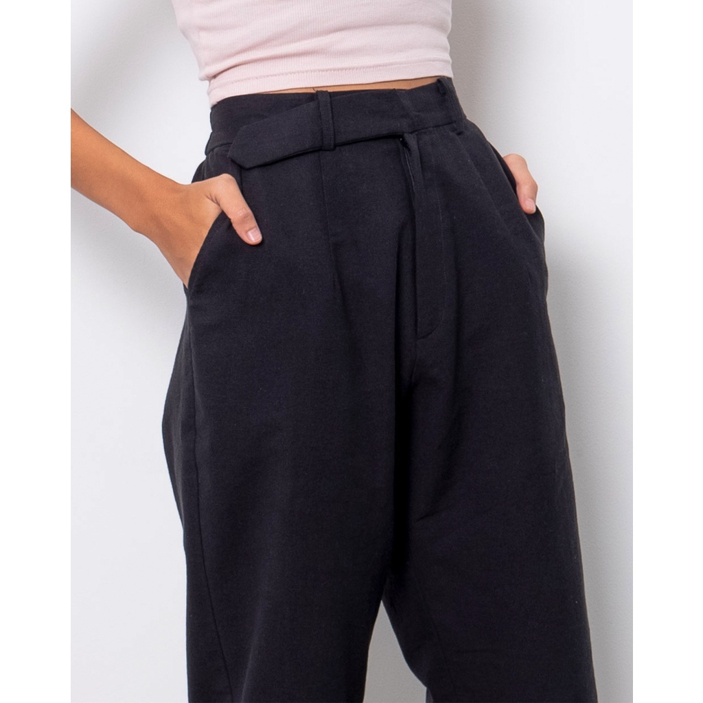 PLAIN - Lindy Linen Long Pants