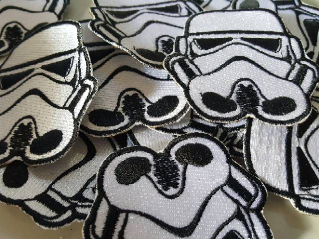 emblem patch bordir karakter starwars