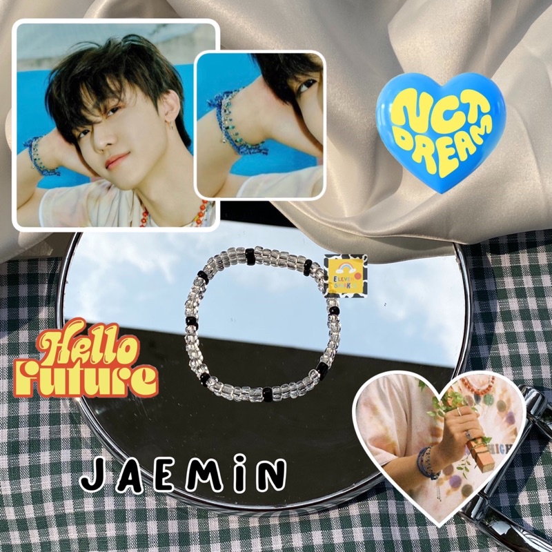 jaemin nct dream hello future beads bracelet / gelang manik jarmin nct dream idol kpop